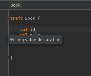Abstract variables without types